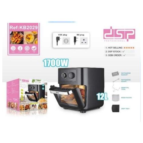 Digital Air Fryer Without Oil, KB2029 1700W 12L