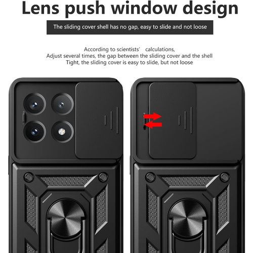 جراب كام شيلد بغطاء للكاميرا ضد الصدمات لهاتف بوكو اكس 6 برو