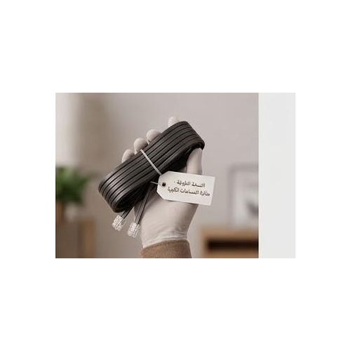 Black Telephone Heat Cable 5 Meters
