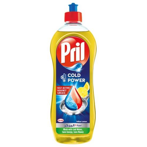 Dishwashing Liquid Detergent – 600gm – Yellow Lemon