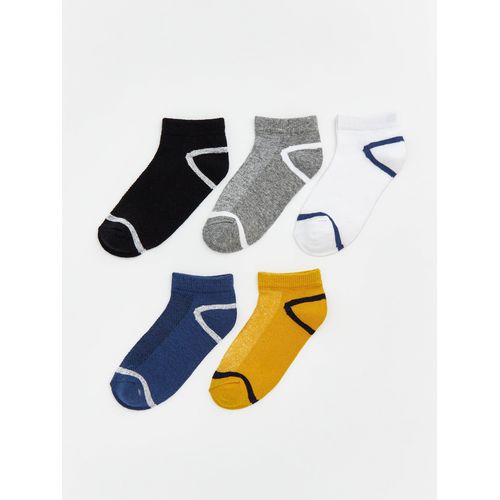 Striped Boys Trainer Socks 5-Pack
