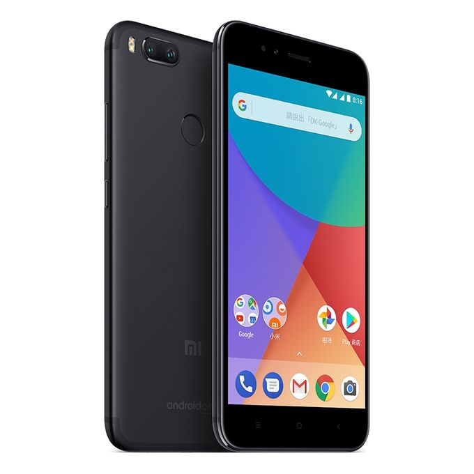Mi A1 - موبايل 5.5 بوصة - 32 جيجا بايت - 4G - أسود