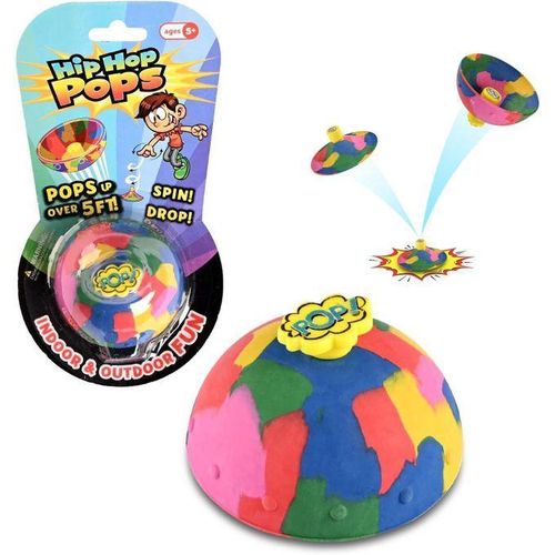 Bounce Bowls Camouflage - Bupduq Fidget Toy for Kids & Adults Spinning Stress Relief, Pop Up Game for School, Party & Intelligence Development - Perfect Anxiety Toy