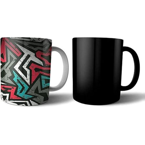Gifticious Rack Ceramic Printed Mug - 350 Ml - Mult color from black horse