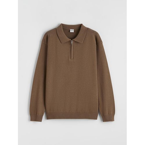 Polo Neck Boy's Knitwear Sweater