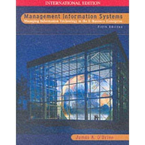 Management Information Systems 5/e ,Ed. :5