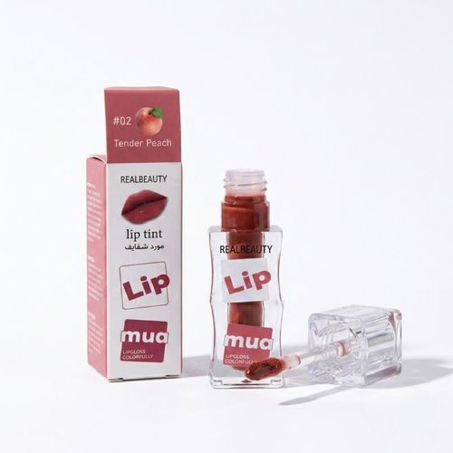 Lip Tint – Colorful Lip Gloss - 02 Tender Peach