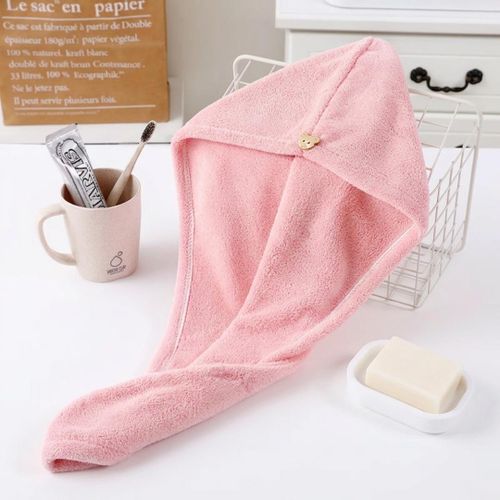 Premium Microfiber Hair Towel Wrap for Women, Quick-Dry Hair Turban, Anti-Frizz Hair Drying Towel, Soft Lightweight Hair Wrap for Home, Travel, Gym, and Pool