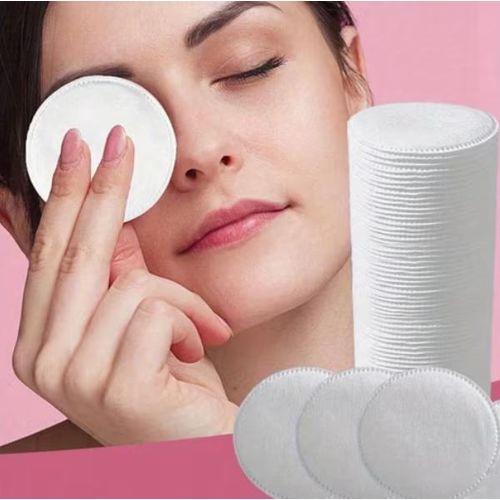 Makeup removal cotton pads