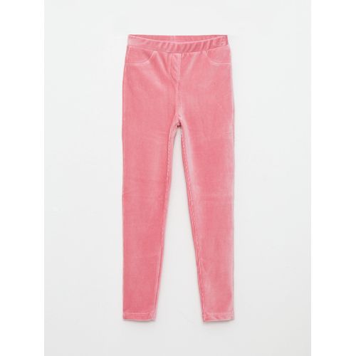 Elastic Waist Basic Velvet Girl Tights