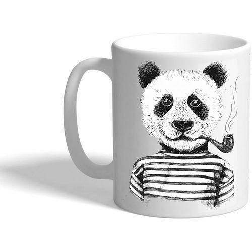 Ceramic Panda Mug - White
