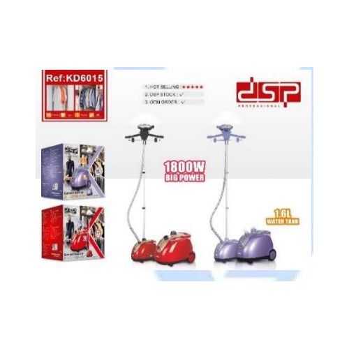 مكواة بخار محمولة باليد مع بخاخ بتصميم مضاد للتنقيط أداة ضغط مدمجة للملابس KD6015 1800W