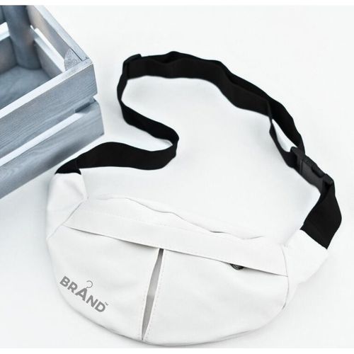 Waterproof Waist and Cross Bag - White