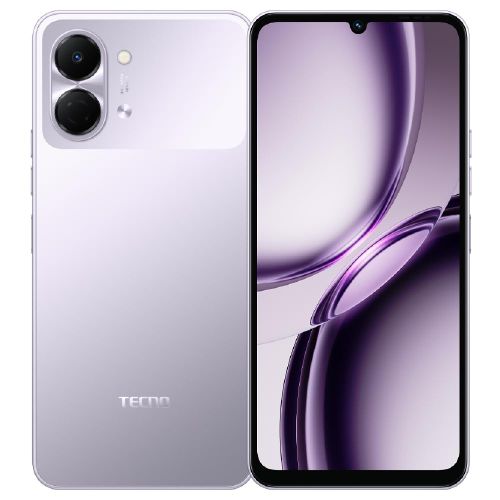 Spark Go 3 Dual SIM, 128GB, 4GB RAM, 4G - Aurora Purple