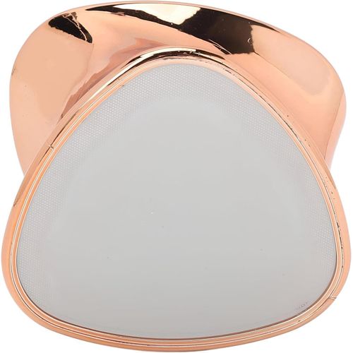 Double-Sided Pedicure Foot Scrubber, Innovative Glass Foot File Exfoliates Eacked Heels Dead Skin & Callus Remover, Also A Foot Hair Remover (Gold)