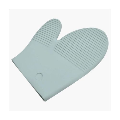 Heat-resistant silicone gloves suitable for the kitchen, microwave, and grilling high-heat insulation gloves.