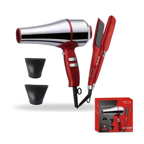 Professional Hair Care Set: 3600W Hair Dryer + Ceramic Hair Straightener (SK-14035)