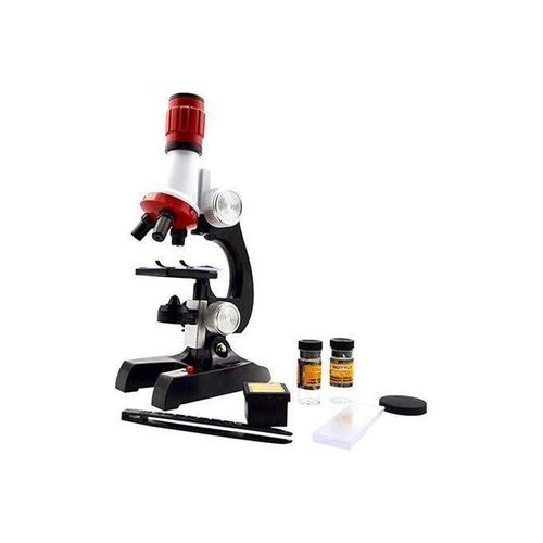 Educational Beginner Microscope Science Kit for Kids - Interactive Biological Microscope Set with Slides, Collection Bottles, and Tools - Perfect STEM Toy for Scientific Exploration, Learning Biology, and Developing Curiosity in Young Scientists