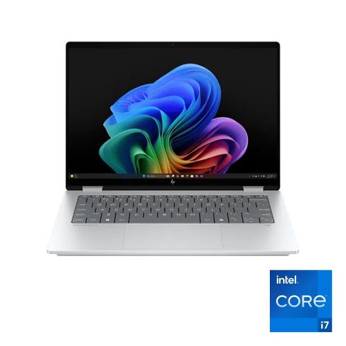 OmniBook X Flip NG AI PC 14-fm0011ne Laptop - Intel Core Ultra 7-258V - 32GB - 1TB SSD - Intel Arc 140V - 14" 3K OLED Touch 120Hz - Win11- Meteor Silver