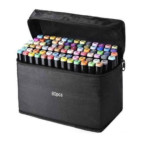 Colours Graphic Art Twin Tip Marker Pen 80PCS