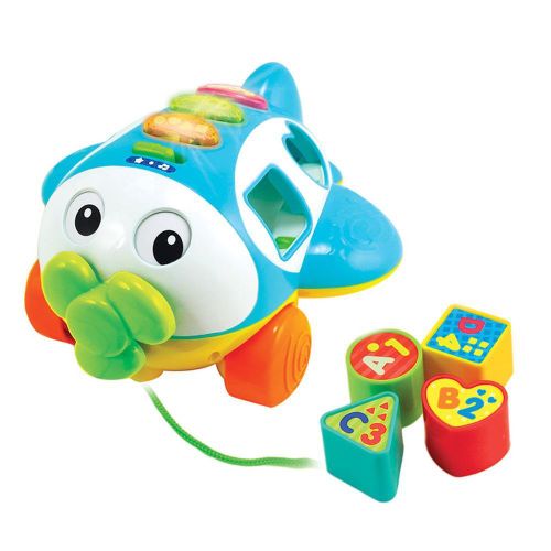 Sort 'N Learn Pull Along Plane - 001505