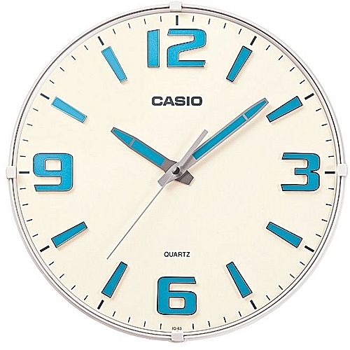 Casio IQ-63-7D Wall Clock -White