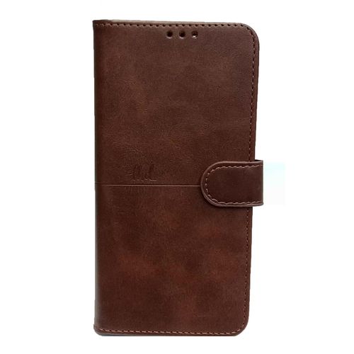 Leather Flip Phone Case For Xiaomi Mi 9T -0- BROWN