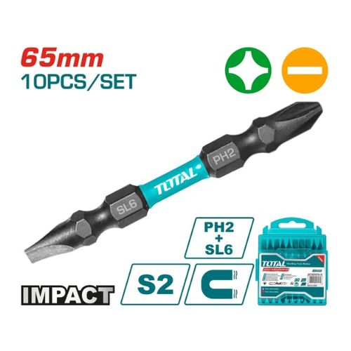 TACIM16HL133 10 Pcs Impact Screwdriver Bits