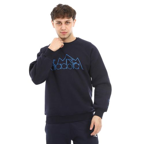 سويت شيرت قطن للرجال من ديادورا - زيتوني