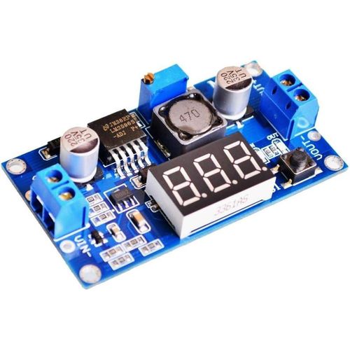 Digital LED Voltmeter Display LM2596 DC to DC Buck Converter 30-40 V to 15-35 V Power Supply Step Down Module