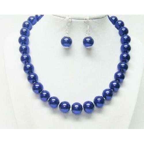 Mallorca Pearl Necklace With Spacers With Earring