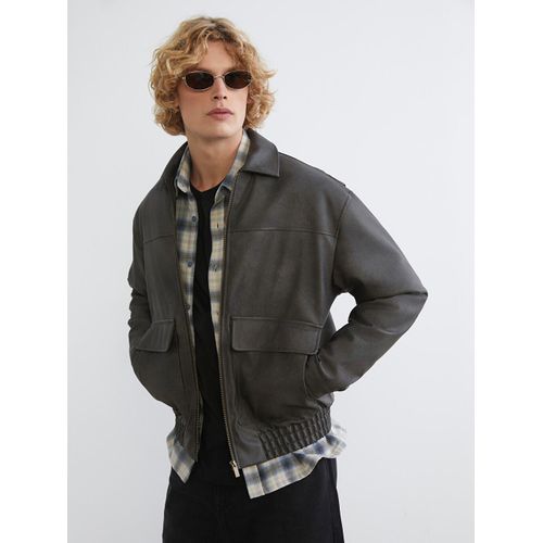 Men's Faux Leather Jacket