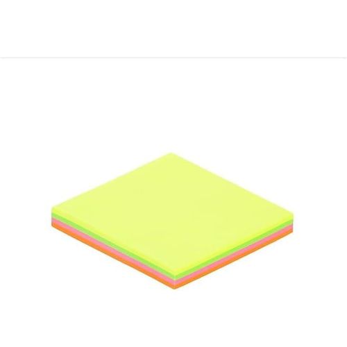Multi Color Square Sticky Note Paper - 100 Sheets - 7.6 x 7.6 cm