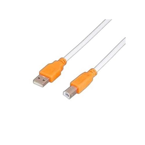 USB Male to Male Printer Cable – High-speed connection cable for data transfer and printing, durable and easy to use, compatible with printers, computers, and laptops