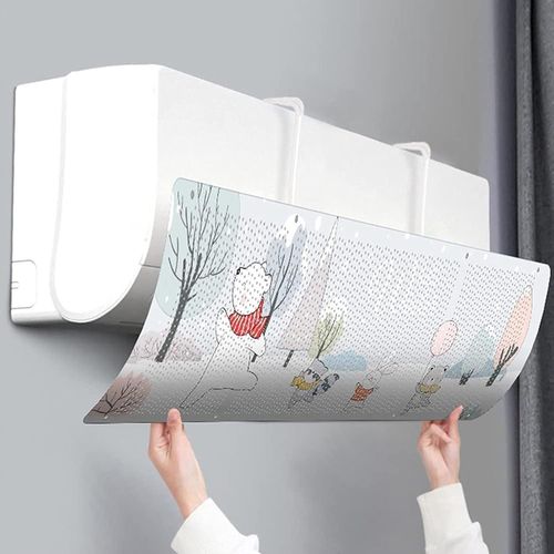 Creativity House Air Conditioner Deflector, Direct Flow Prevention, Soft & Indirect Air Control, Adjustable Wall, Blown Protection Cover Wanda.Store