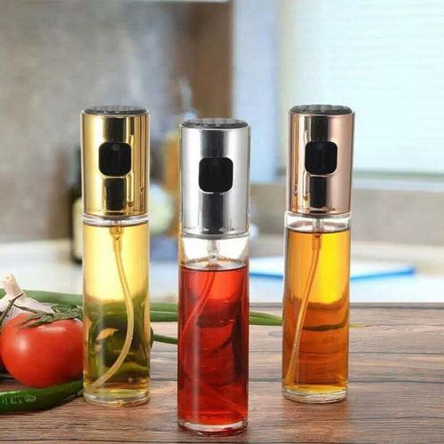 Olive oil cooking sprayer, air fryer oil sprayer, vinegar oil spray bottle dispenser for kitchen grilling/roasting/barbecuing/baking