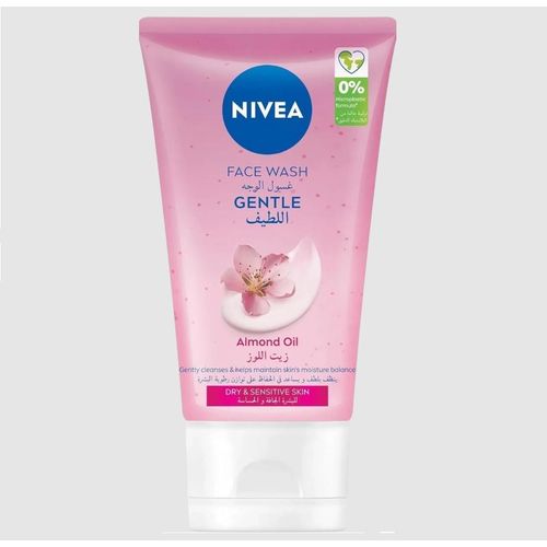 Gentle Face Wash With Almond Oil For Dry & Sensitive Skin 150 ml
