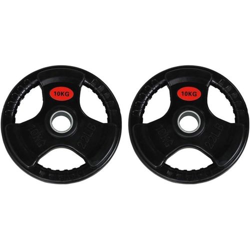 Barbell Plate Olympic Weights 51mm Aperture Weight For Gym Strength Training Fitness Exercise Work Out Man 2.5KG/5KG/10KG/15KG/20KG A Pair (Color : 10KG/22lb x2)