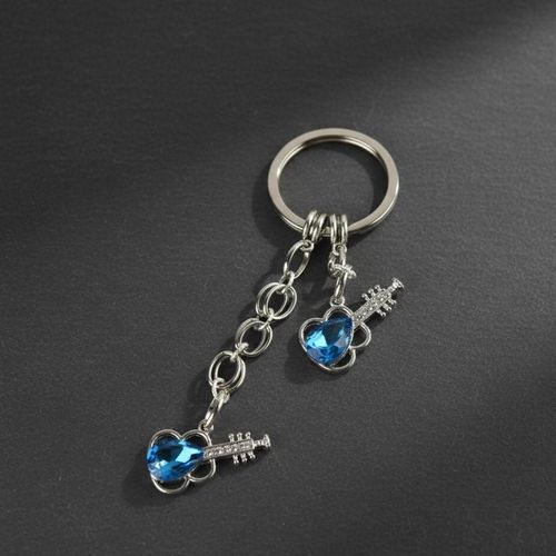 Premium Stainless Steel Keychain - Sleek & Durable Design
