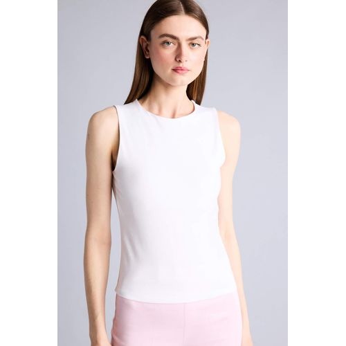 Regular Fit Basic Crew Neck Tank Top