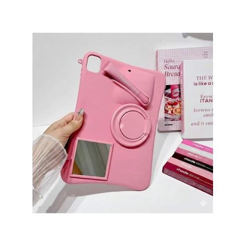 rhode 3D Lipstick Make-up Silicone Case For iPad Air 11 Inch 7th6th Generation M3M2 20252024 for iPad Air 5th4th Generation Case 20222020 lip Gloss Rope included