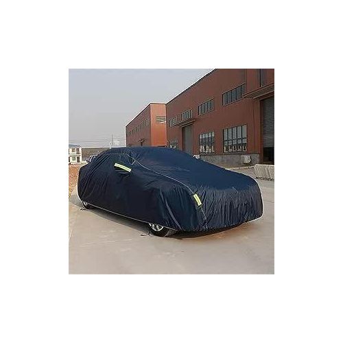 غطاء للسيارة بطبقة مزدوجة مبطنة مقاوم للماء والشمس والغبار من يوشوب (XXL)