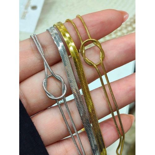 Pure 316 Stainless Steel Stunning Couples Jewelry Set (Tarnish-Free & Waterproof His & Hers Ensemble)