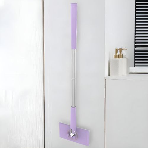 Small Floor Cleaner - Interchangeable Head Flat Mop for Disposable Wipes and Cloths, Versatile Surface Cleaning Tool