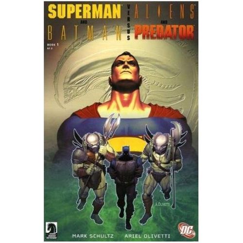 Superman and Batman Versus Aliens and Predator
