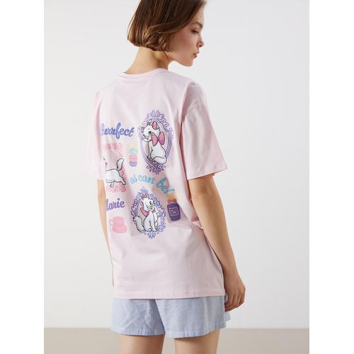 Crew Neck Marie Printed Women's T-Shirt