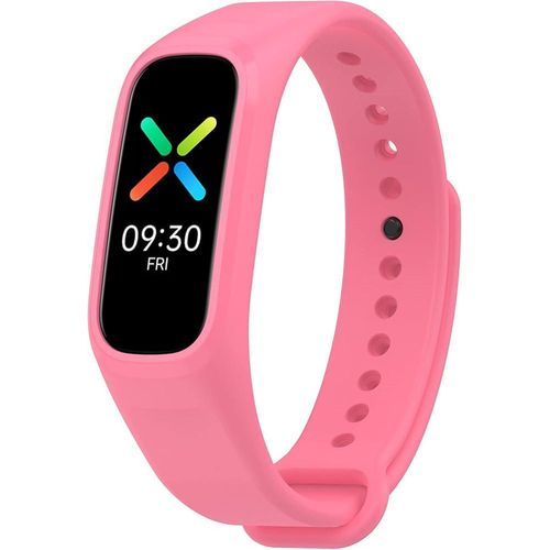 Watch Strap for Oppo Band Strap/Oppo OnePlus Band, Bands Strap Armband Straps Watch Silicone Bracelet Wristband for Oppo Band/Oppo OnePlus Band Accessories (Pink)