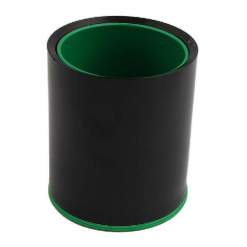 Plastic Round Pen Holder Black Model 6663