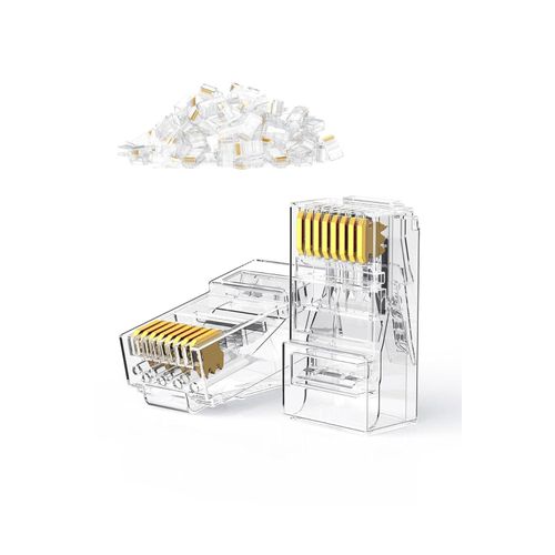 NW120 Cat6 Unshielded Ethernet (RJ45) Modular Plugs 100-pack (60558 )