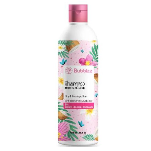 Bubblzz Moisture Lock Shampoo for Dry Hair 500ml